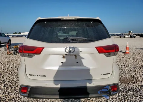 2018 Toyota Highlander Limited from USA, damaged, VIN 5TDYZRFH6JS265868